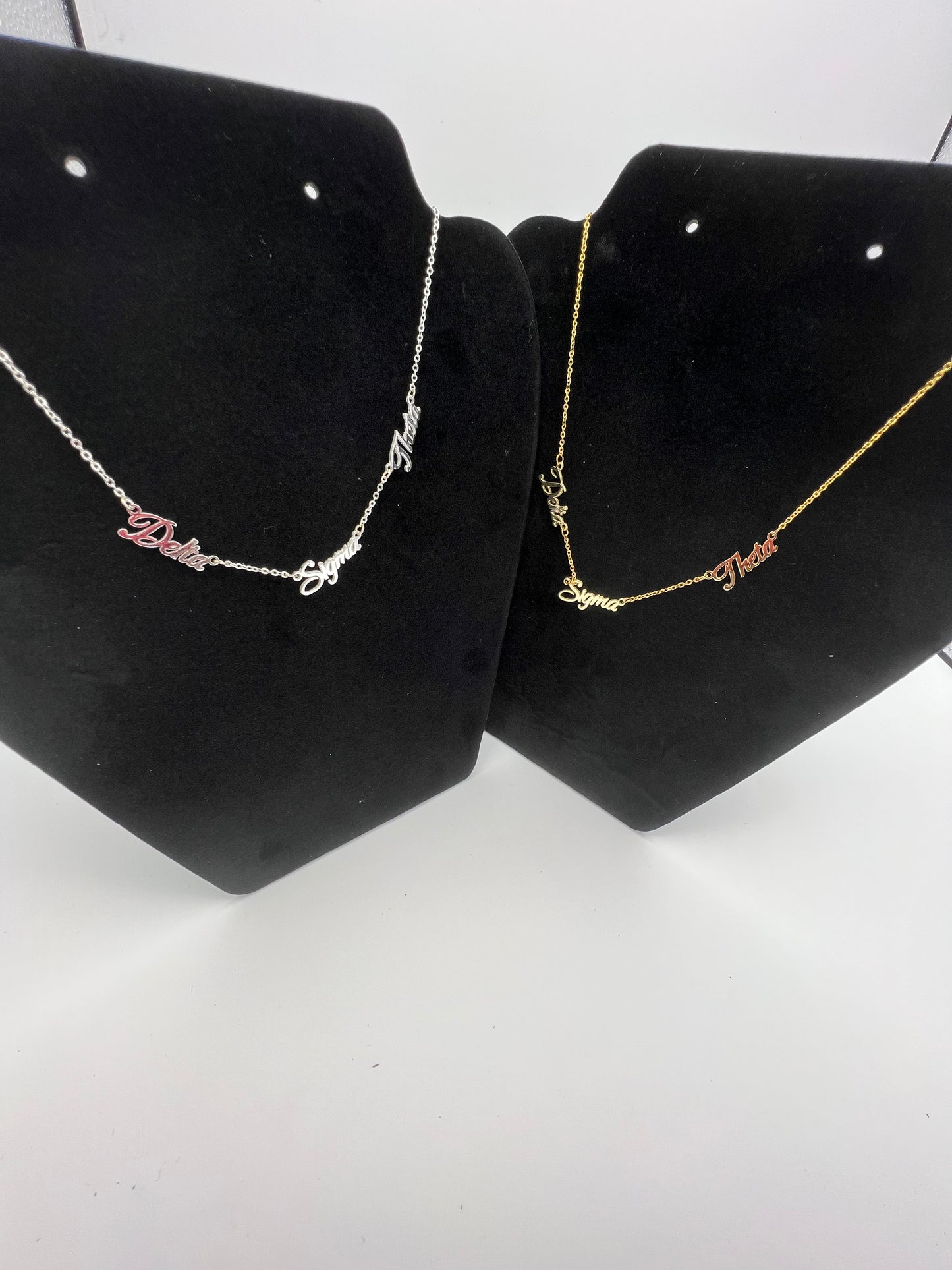 Delta Sigma Theta Custom Necklace