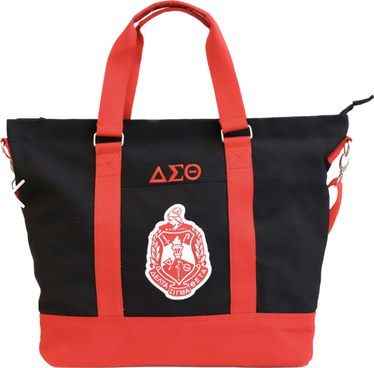 DST Large Crest Tote Bag