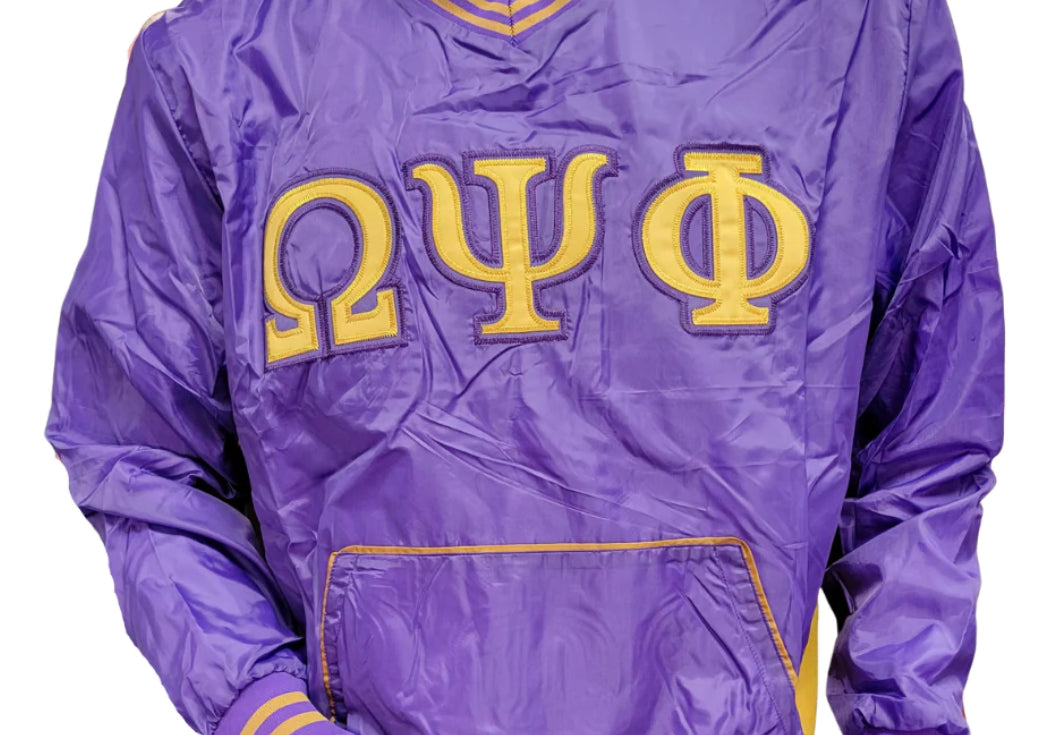 Omega Psi Phi Pullover Windbreaker