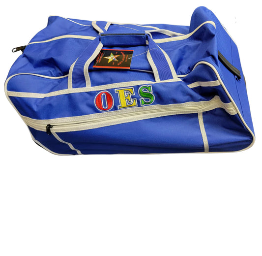 OES Blue Travel Trolley Bag