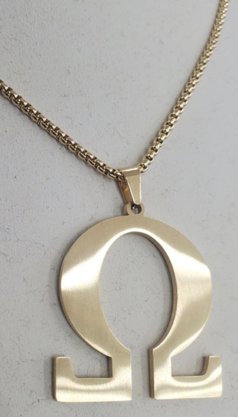 OPP Stainless Steel Omega Necklace