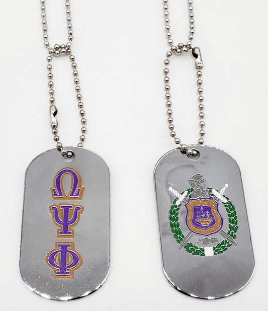 OPP Reversible Dogtag with Chain