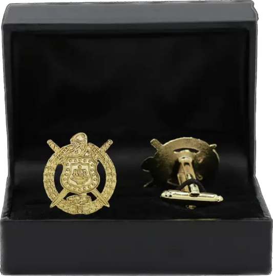 OPP Gold Shield Cufflinks