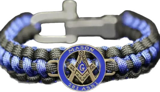 Masonic Bracelet with Adjustable Clasp