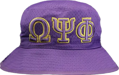 Omega Psi Phi Embroidered Bucket Hat