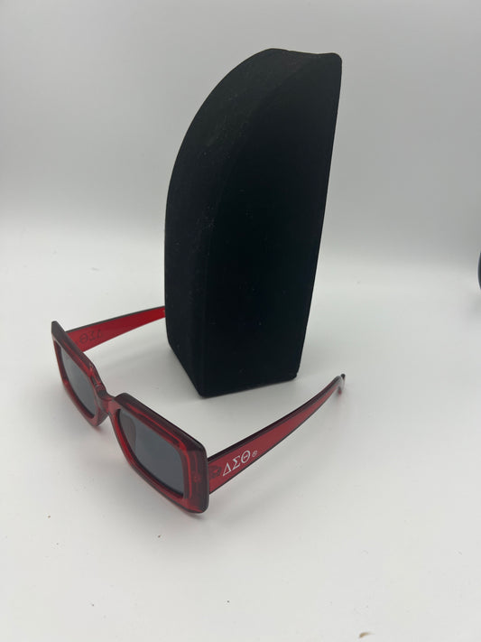 Delta Sigma Theta Red Sunglasses