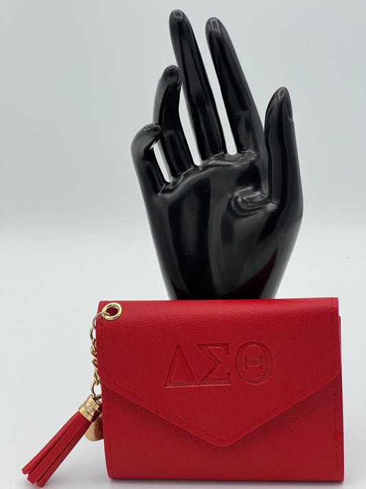 Embossed Delta Sigma Theta Wallet