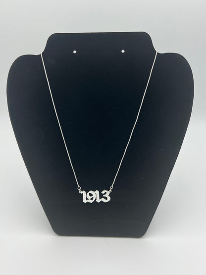 DST 1913 Stainless Custom Necklace