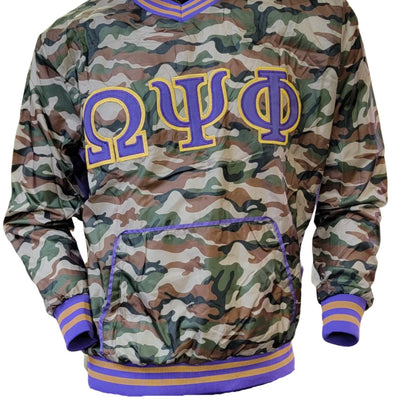 Omega Psi Phi Pullover Windbreaker